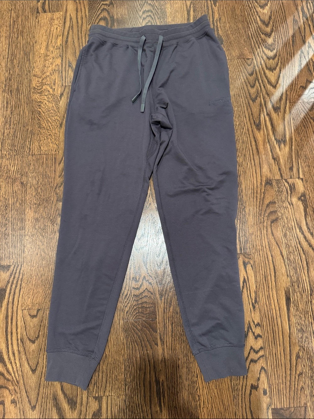 Men's Charcoal Drawstring Joggers - Classic Casual Sweatpants